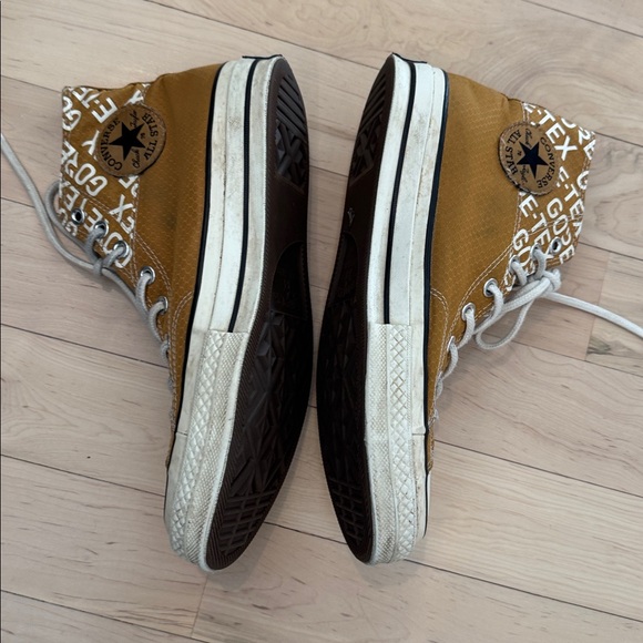 Converse Gore-Tex x Chuck 70 Hi 'Wheat' 164913C Canvas Sneakers Men’s 9 - Picture 4 of 7